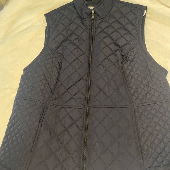 Quilted Navy Vest - Picture 3 of 5